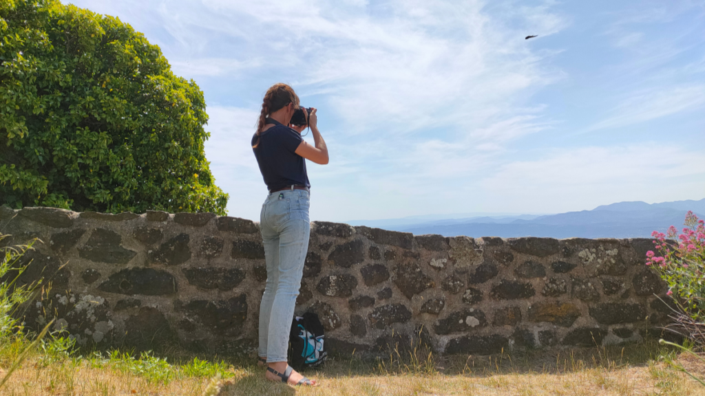 Spot photo panorama en Ardèche