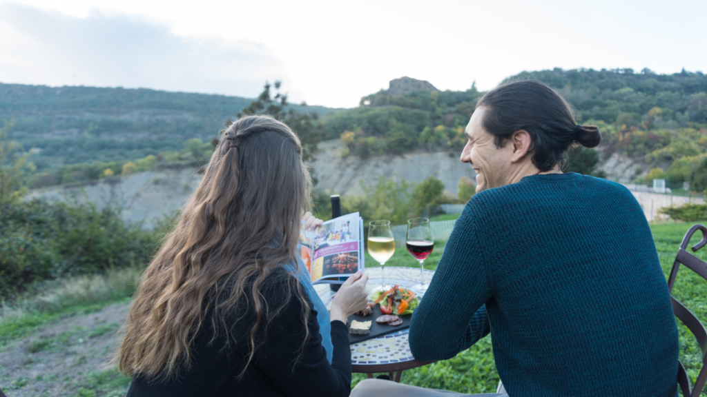 Restaurant romantique St Valentin en Ardèche