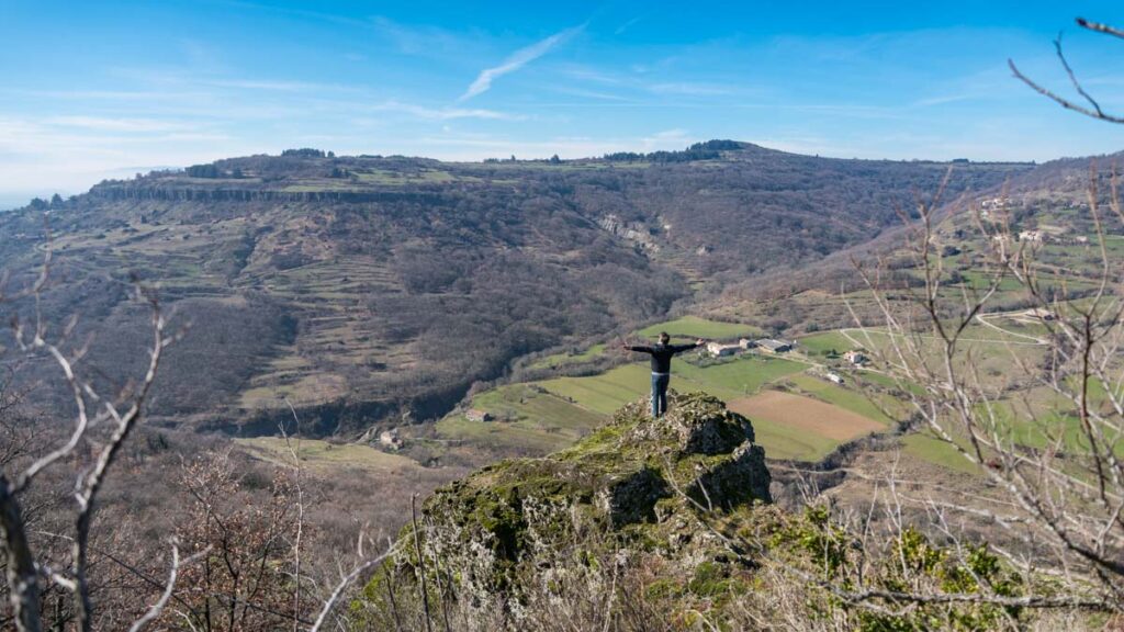 Randonnée des balmes de Montbrun