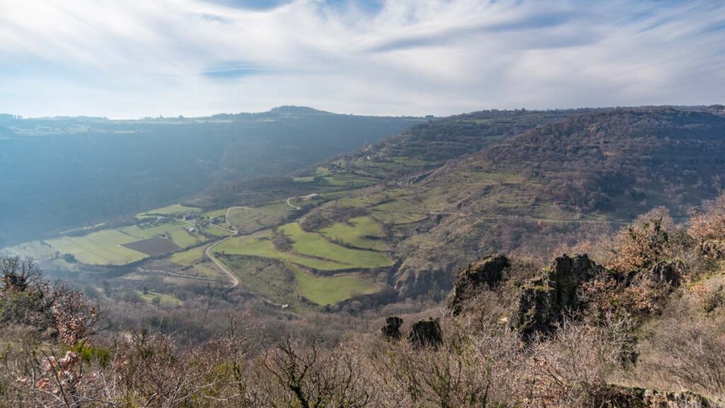 panorama des Balmes de Montbrun