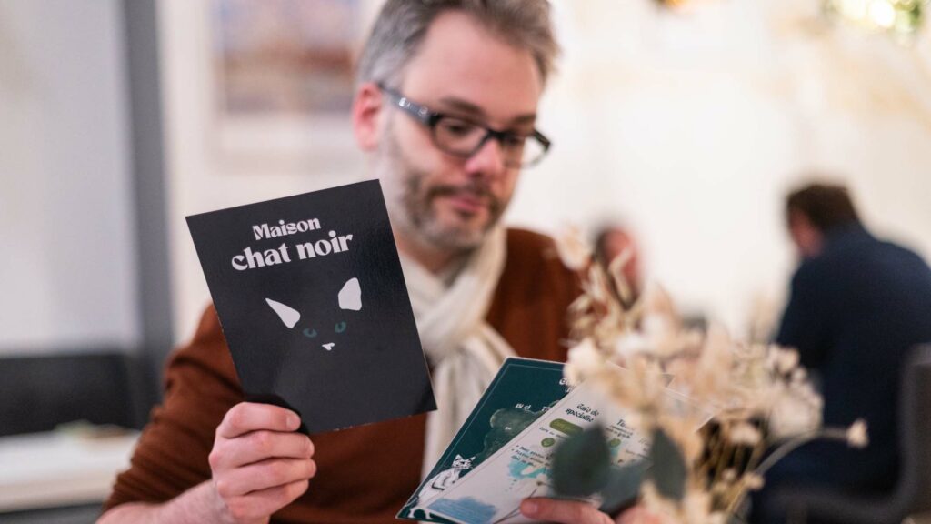 Table gastronomique Maison chat noir Aubenas ecotable ardèche