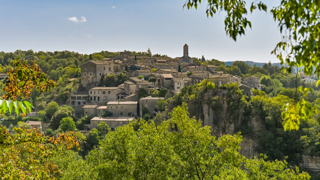 Panorama sur balazuc