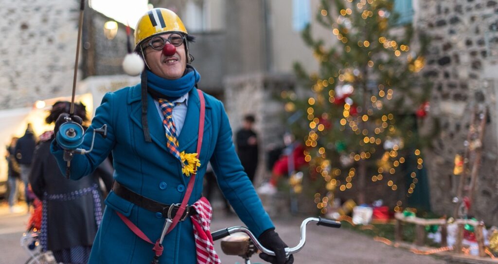 Fête de la bugne St jean le Centenier Noël en Ardèche