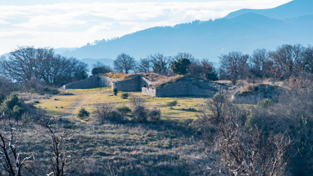 Randonnée à l'oppidum de Jastres