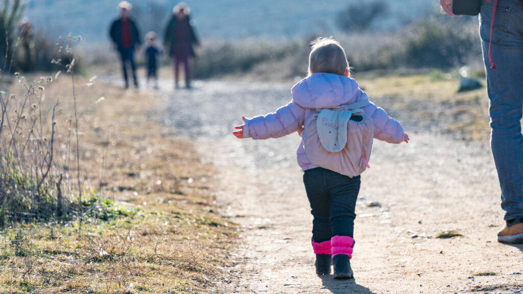 Randonnée à l'oppidum de Jastres avec un bébé en Ardèche