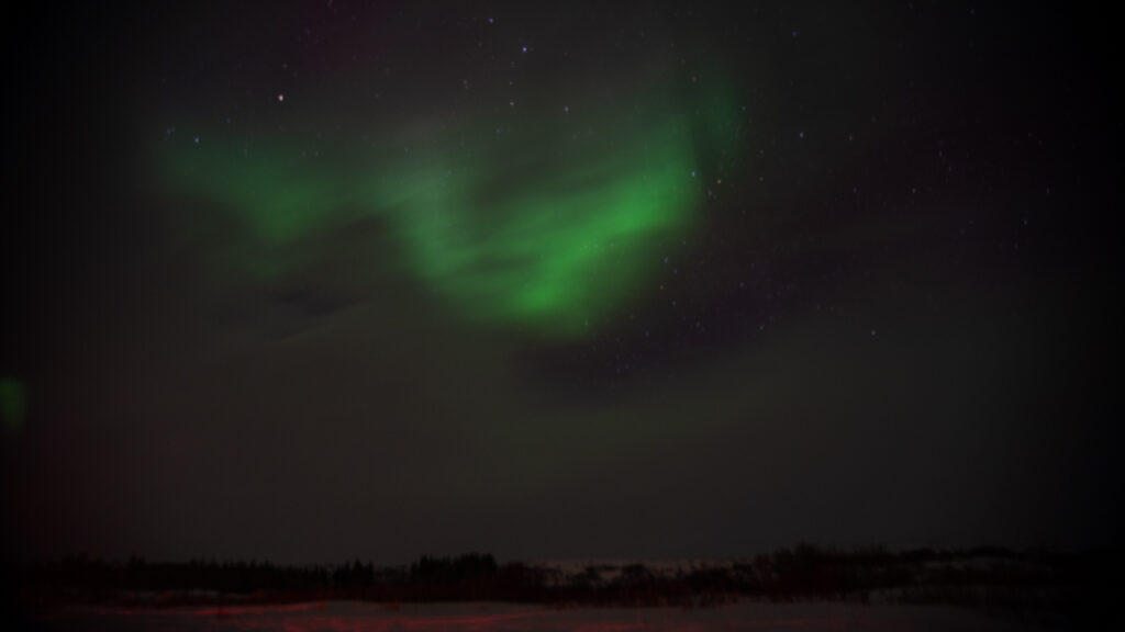 séjour aurores boréales vertes en islande