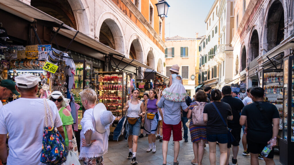Venise visiter enfants italie en famille poussette