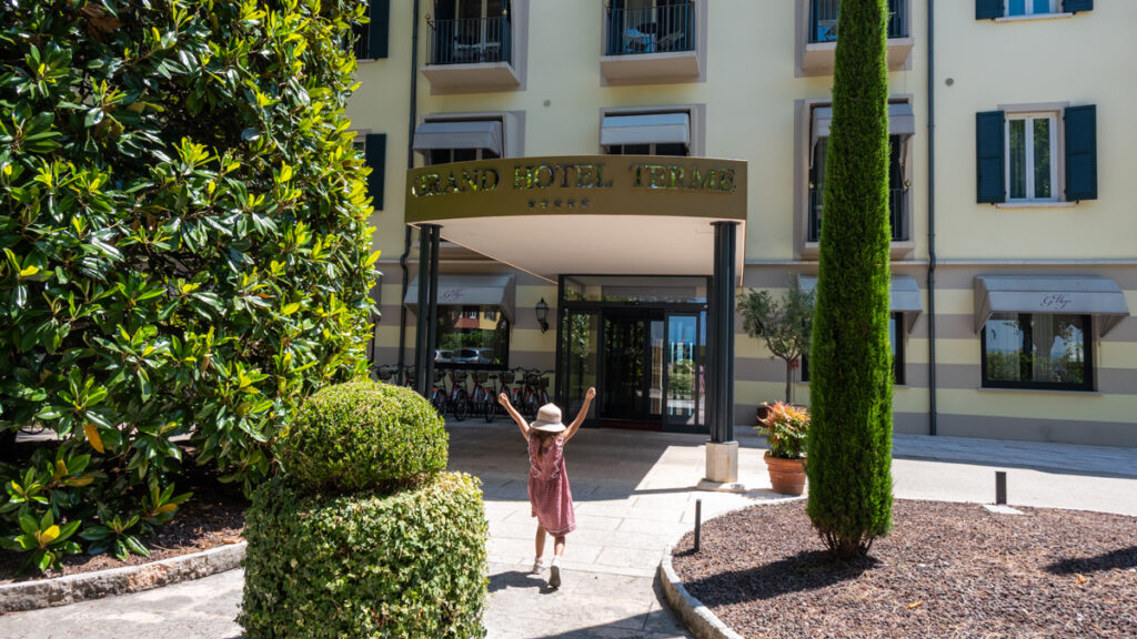 Hotel des thermes en famille à Sirmione