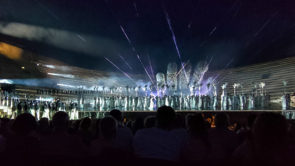 Arène de vérone en amoureux visiter l'italie en famille Aïda opéra