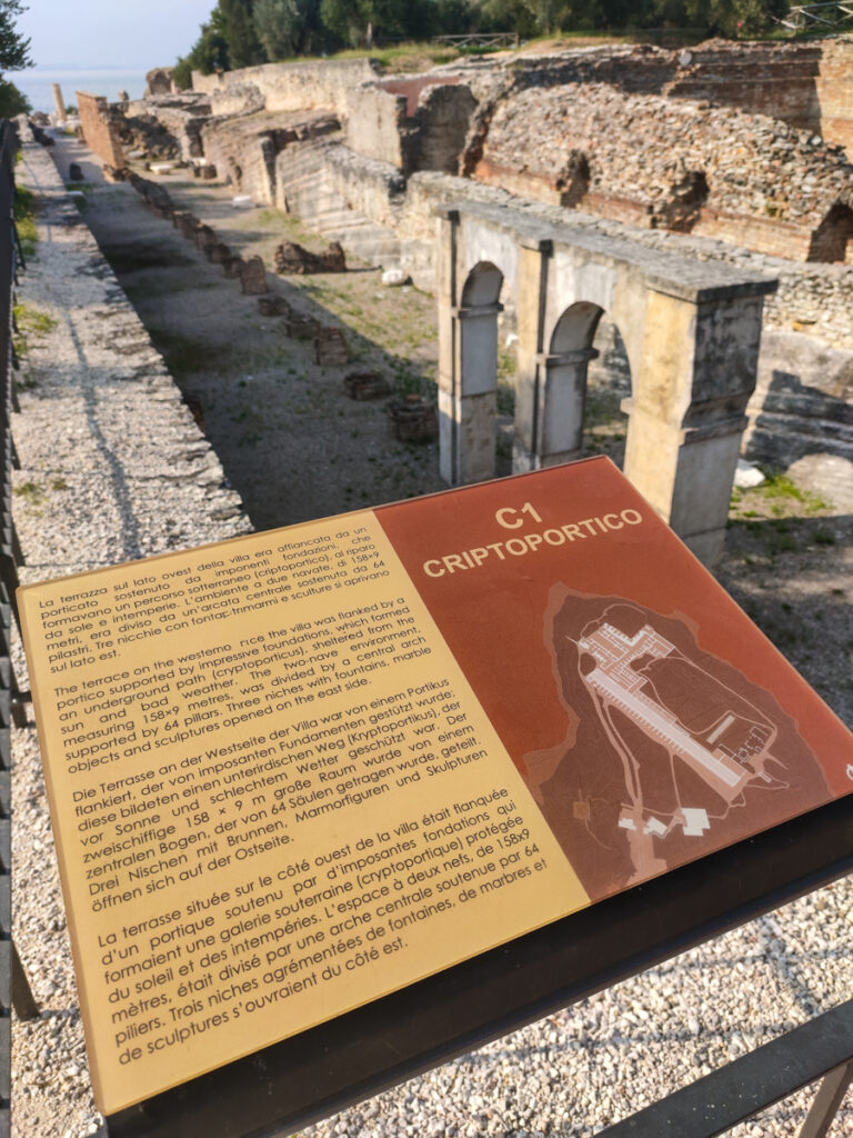 grottes de catulle sirmione visite en famille