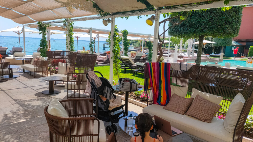 Canicule à Sirmione