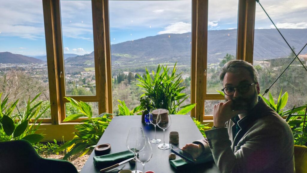 Restaurant étoilé michelin la Boria en Ardèche