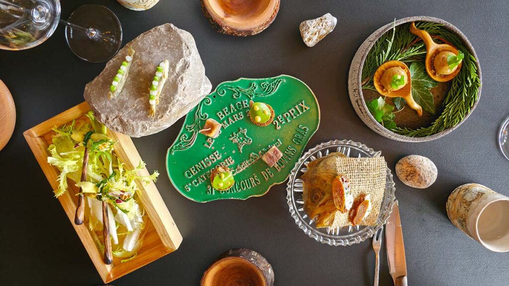 Restaurant étoilé la Boria en Ardèche