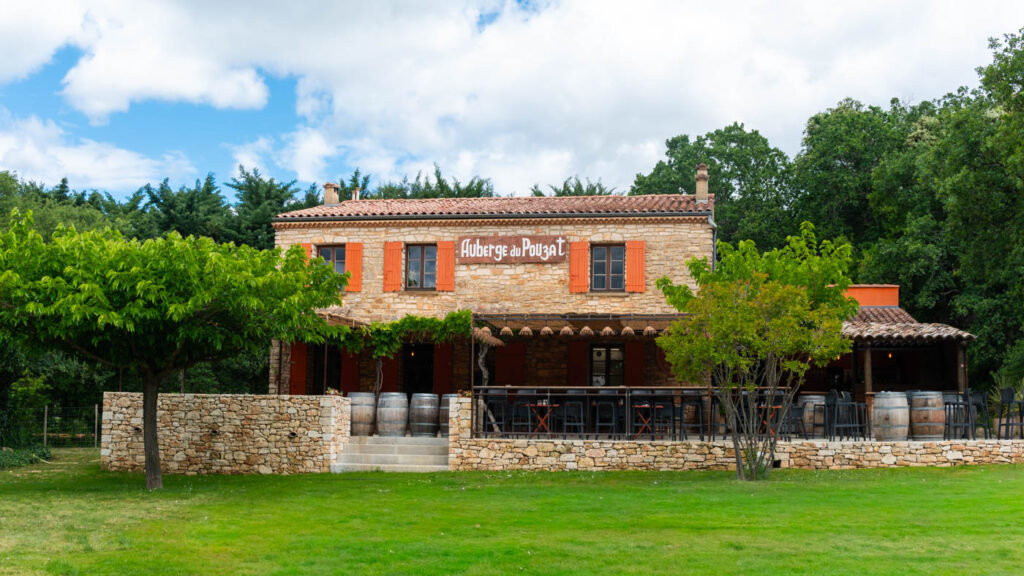 Restaurant Auberge terroir Augustin pouzat Gorges de l'Ardèche à Bidon