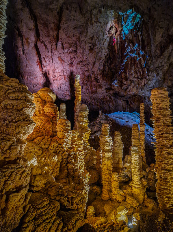 Aven d'Orgnac grotte en Ardèche